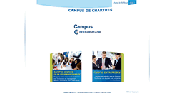 Desktop Screenshot of campuscci.fr